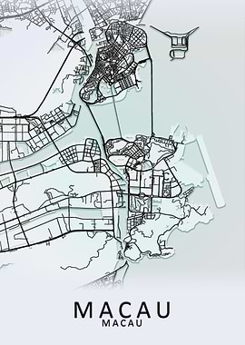 Macau City Map