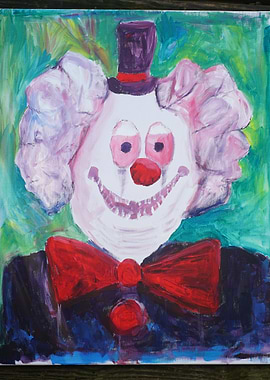 Creepy clown