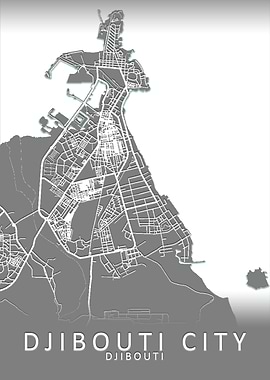 Djibouti City Map