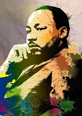 Martin Luther Watercolor