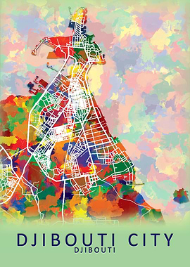 Djibouti City Map