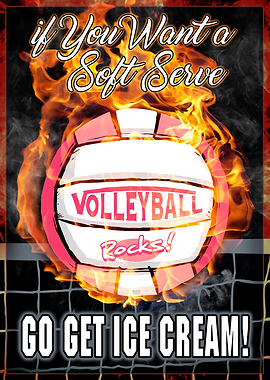 Soft Serve Vball pink