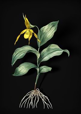 Yellow Ladys Slipper