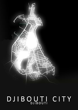 Djibouti City Map