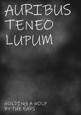 Holding A Wolf By The Ears