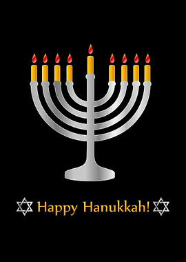 Happy Hanukkah poster