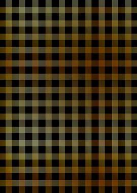 Gold stripes on black