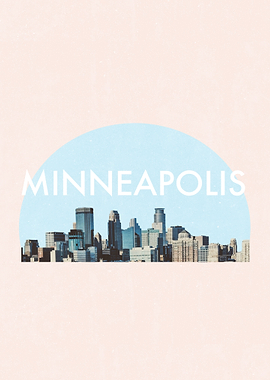 Minneapolis MN Skyline