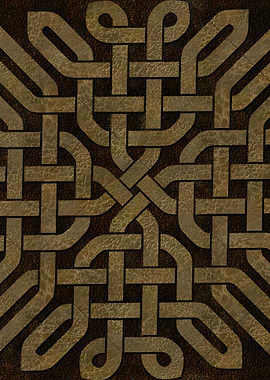 Light Leather Celtic Knot