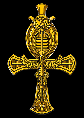 Egyptian Ankh Cross Symbol
