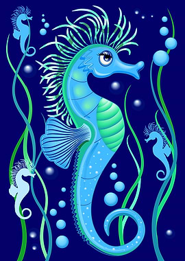 Seahorse cute Sea Animal