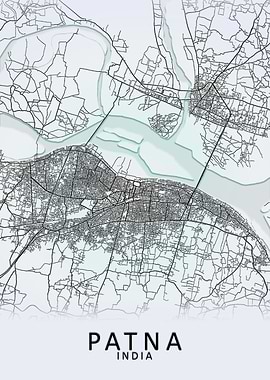 Patna India City Map