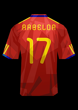 Alvaro Arbeloa Spain 2010