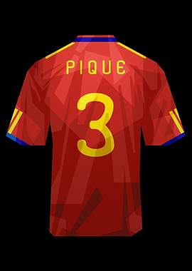 Gerard Pique Spain 2010