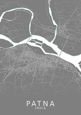 Patna India City Map