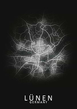 Lunen Germany City Map