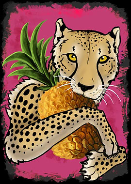 Cheetah Pineapple Eater