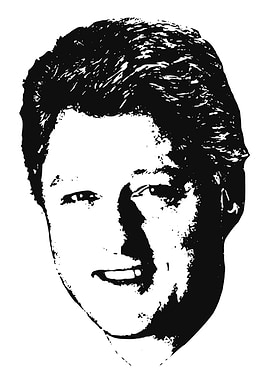 Bill Clinton Winning Smile