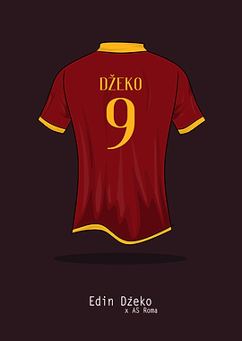 Edin Dzeko Jersey