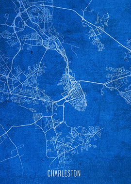 Charleston City Street Map