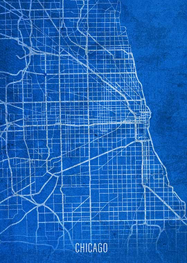 Chicago City Street Map
