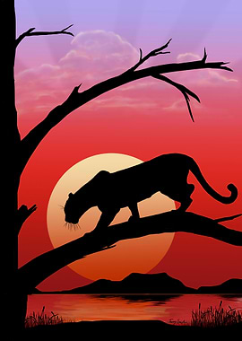 Leopard Silhouette