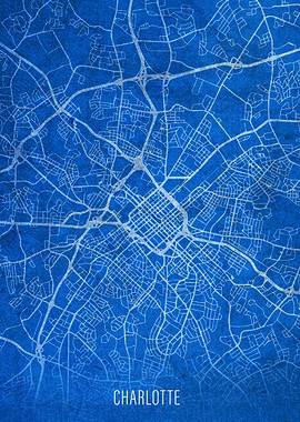 Charlotte City Street Map