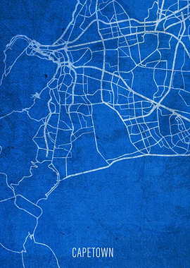 Capetown City Street Map
