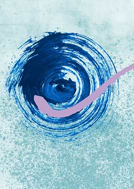 Abstract Triptych Panel 2