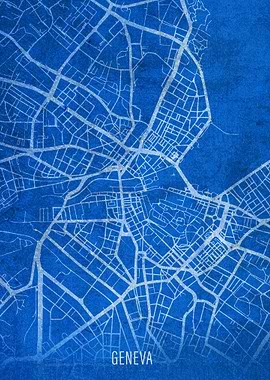 Geneva City Street Map