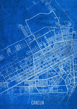 Cancun City Street Map