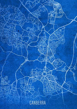 Canberra City Street Map