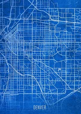 Denver City Street Map