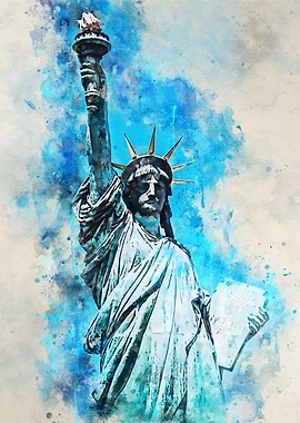 New York in Watercolor 3