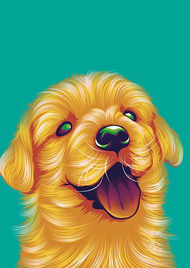DOG POP ART VECTOR