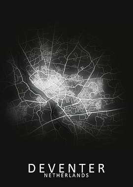 Deventer Netherlands Map