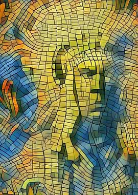 Apache Stained Glass