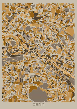 berlin map retro 3