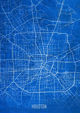 Houston City Street Map