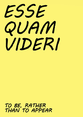 To Be Rather Than Appear