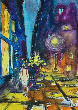 Evening in Philadelphia