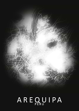 Arequipa Peru City Map