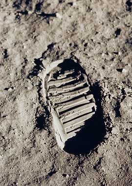 Footprint On The Moon