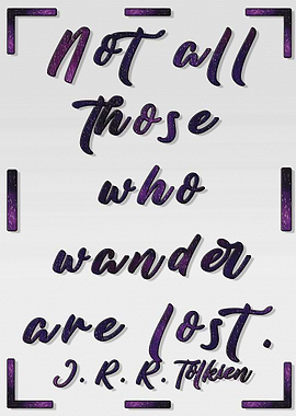 J R R Tolkien Quote Colour