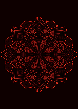 Majestic Tribal Pattern