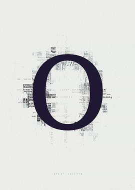Imprint Letter O