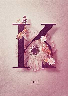 Aria Alphabet Letter K