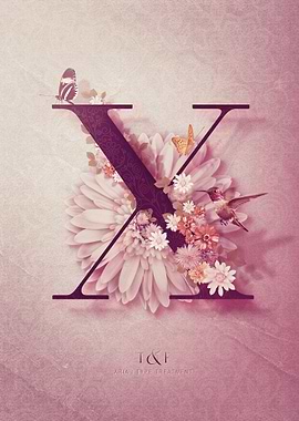 Aria Alphabet Letter X