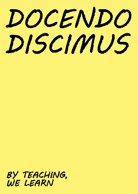 By Teaching We Learn