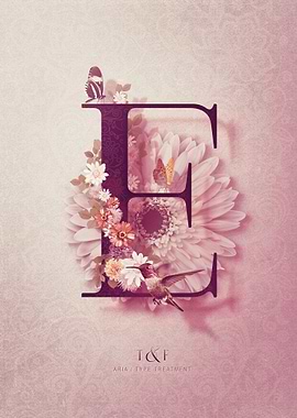 Aria Alphabet Letter E